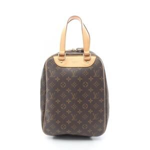 Louis Vuitton Excursion Monogram Handbag Canvas Leather Brown